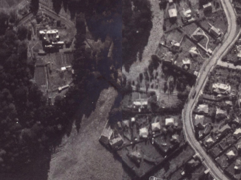 9 Lady Polson Lane from the air, 1925-1929