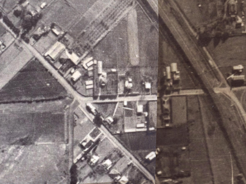 69 Martindales Road from the air, 1925-1929