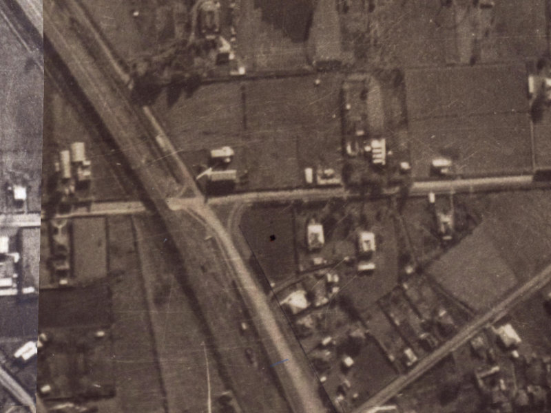 31 Martindales Road from the air, 1925-1929