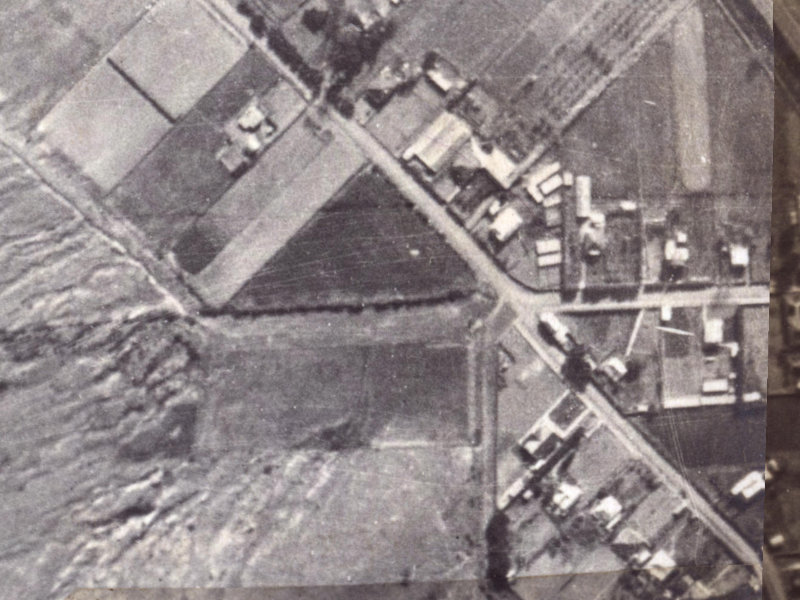 77 Martindales Road from the air, 1925-1929