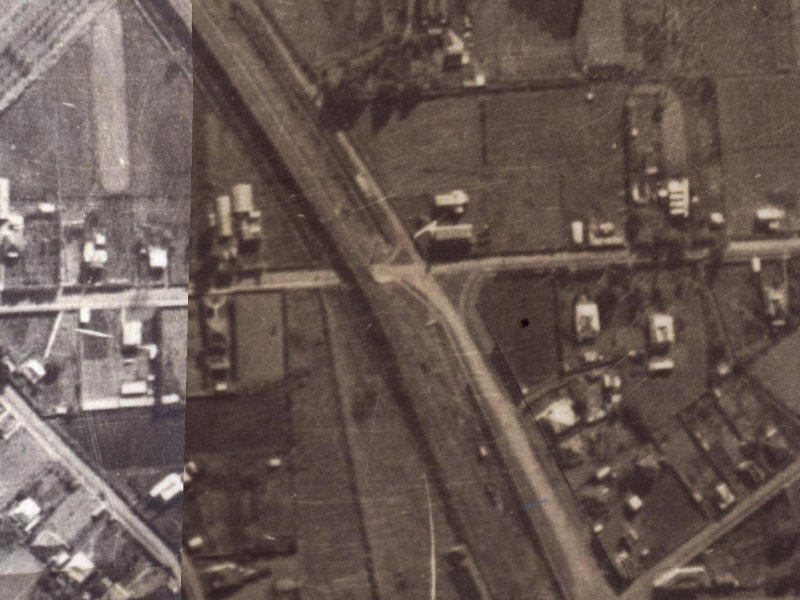 50 Station Road from the air, 1925-1929