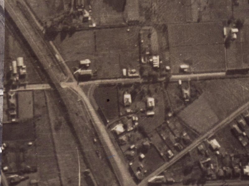 29 Martindales Road from the air, 1925-1929