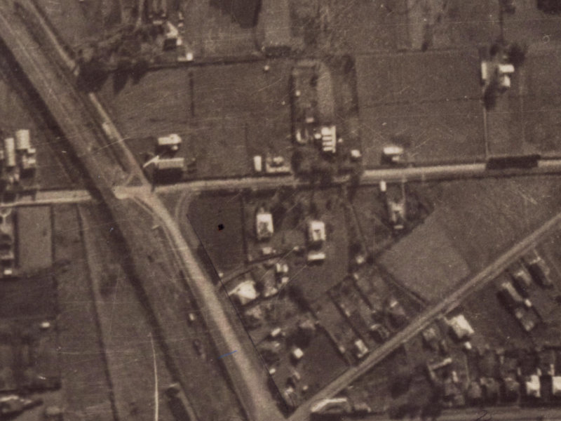 27A Martindales Road from the air, 1925-1929