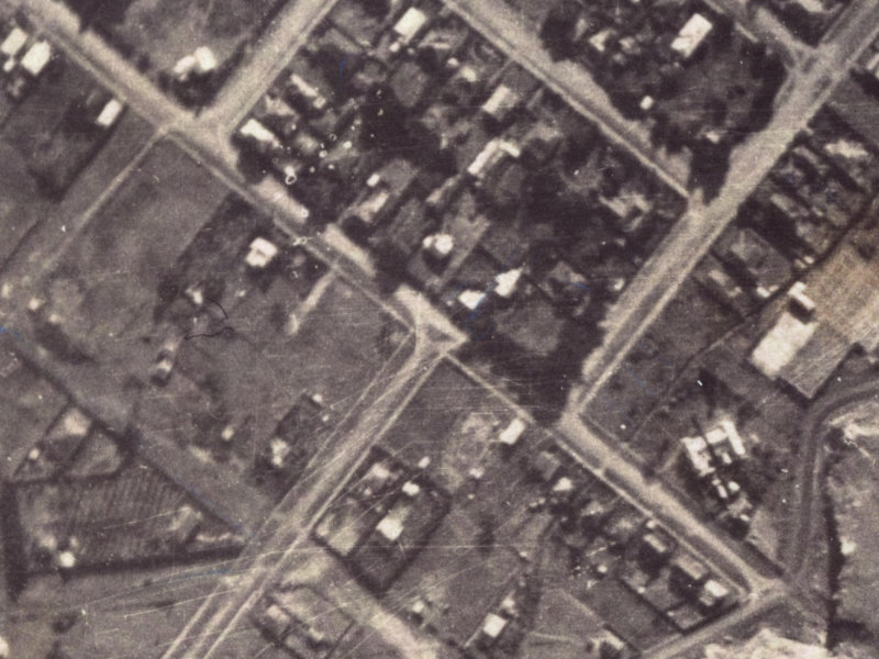 59 Colenso Street from the air, 1925-1929