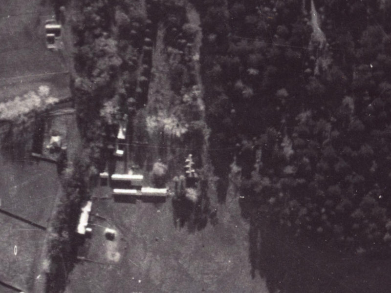 11A Holmcroft Ct from the air, 1925-1929