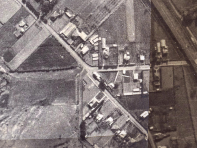 86 Port Hills Road from the air, 1925-1929
