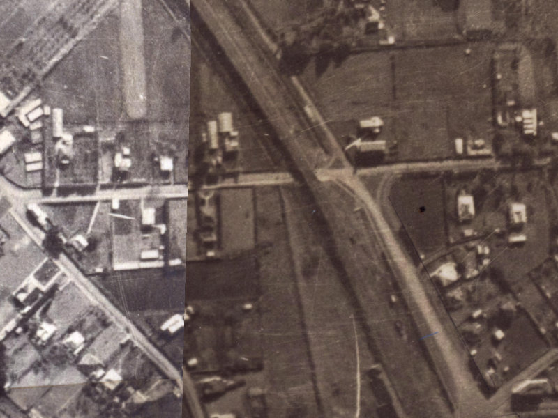 1 Stead Lane from the air, 1925-1929
