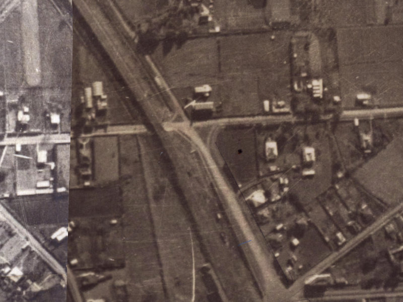 32 Station Road from the air, 1925-1929