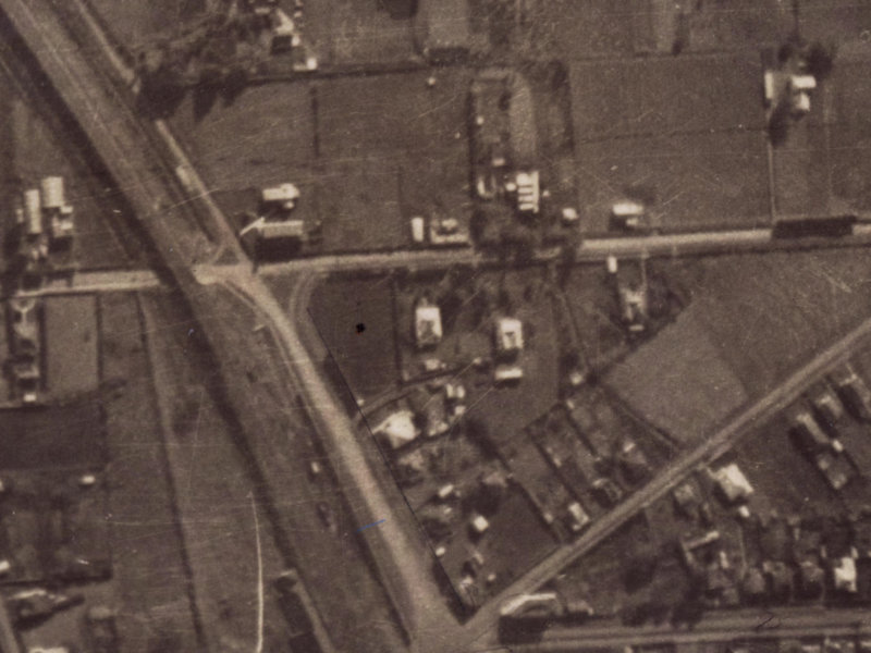29A Martindales Road from the air, 1925-1929