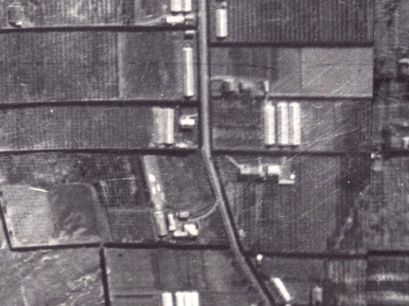 25A Horotane Valley Road from the air, 1925-1929