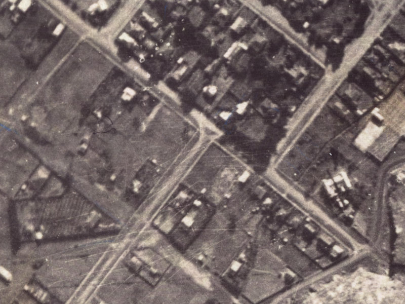 50 Colenso Street from the air, 1925-1929