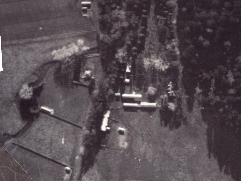 Holmcroft Court from the air, 1925-1929