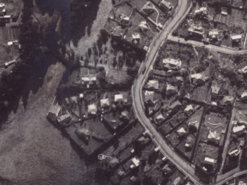 68 Hackthorne Road from the air, 1925-1929