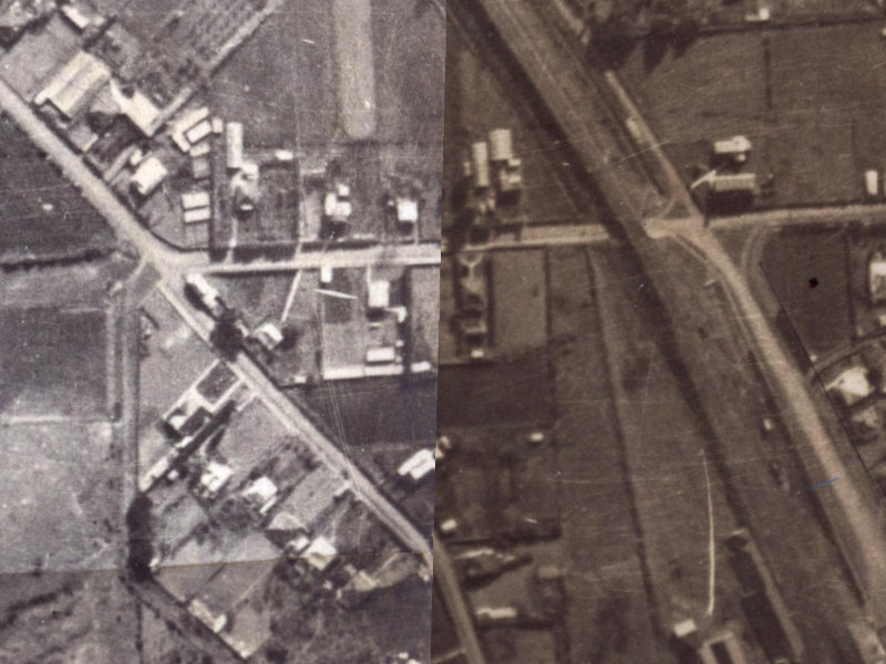 8 Malthouse Lane from the air, 1925-1929