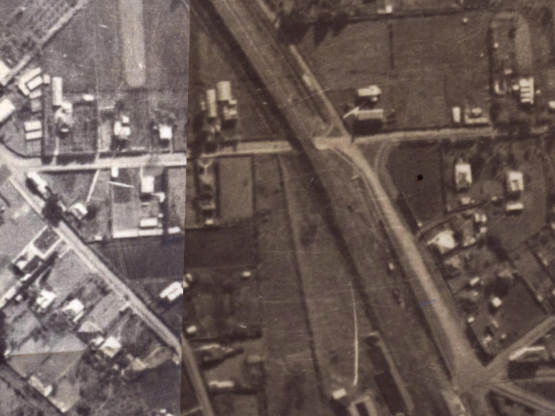 3 Malthouse Lane from the air, 1925-1929
