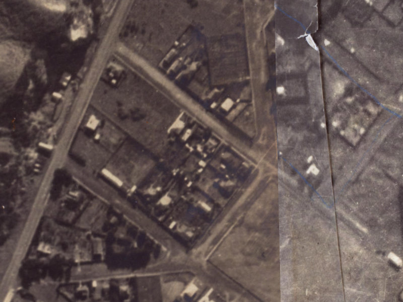 16 Denman Street from the air, 1925-1929