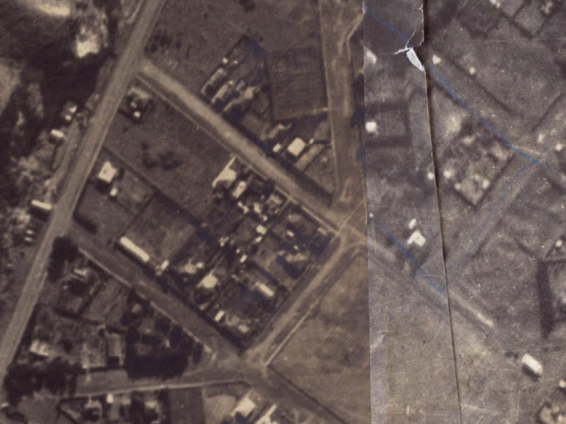 18B Denman Street from the air, 1925-1929