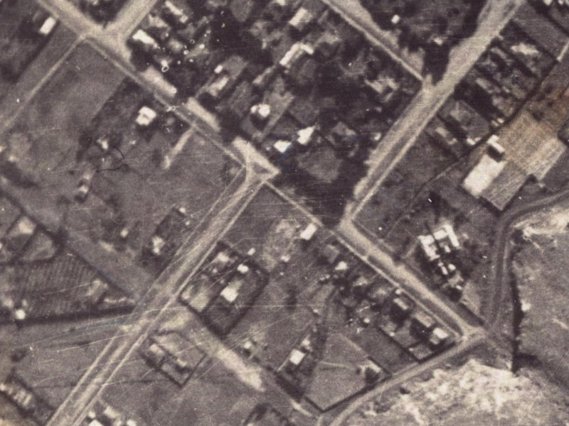 52 Colenso Street from the air, 1925-1929