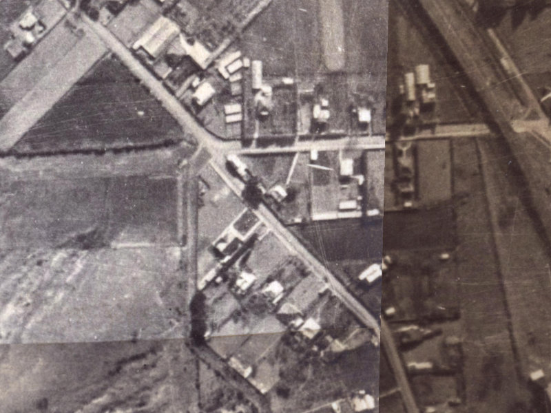 67A Martindales Road from the air, 1925-1929