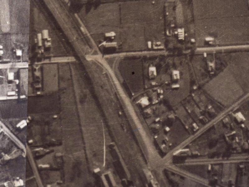 30 Station Road from the air, 1925-1929