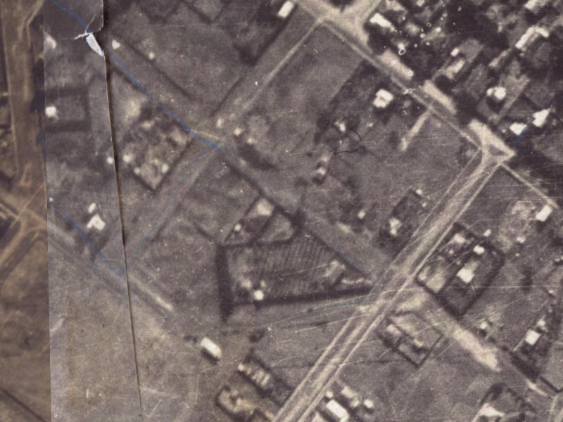 42 Arnold Street from the air, 1925-1929