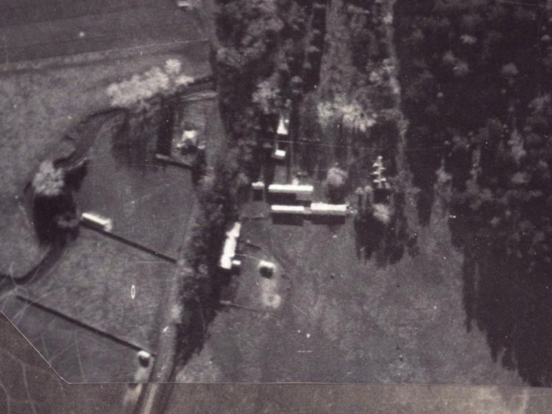 1 Bridgemere Lane from the air, 1925-1929