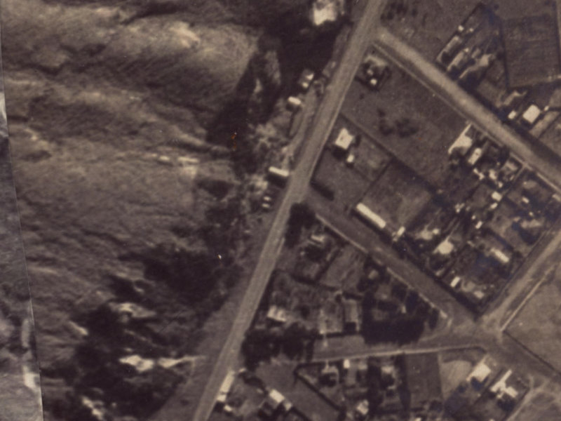 2 Campbell Street from the air, 1925-1929