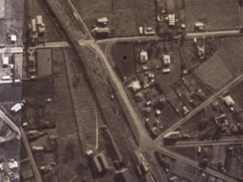 26 Station Road from the air, 1925-1929
