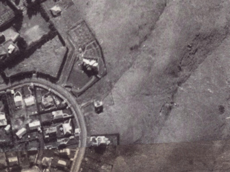 38 Kidson Terrace from the air, 1925-1929