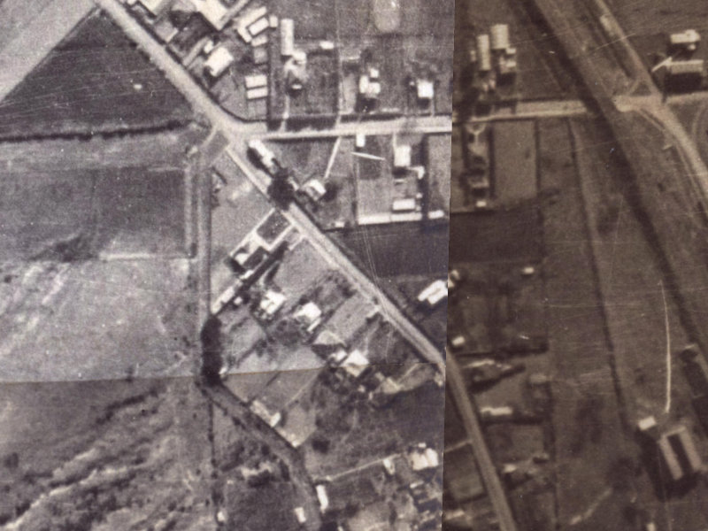 74 Port Hills Road from the air, 1925-1929