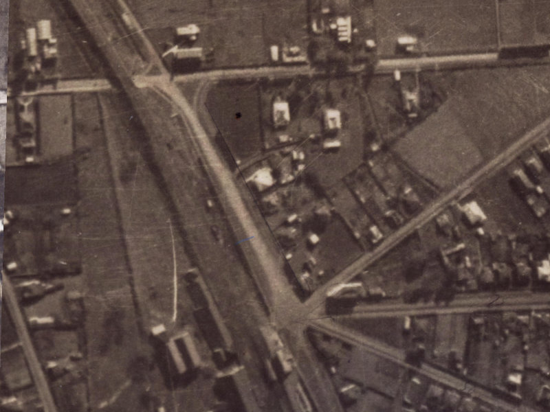 24 Station Road from the air, 1925-1929