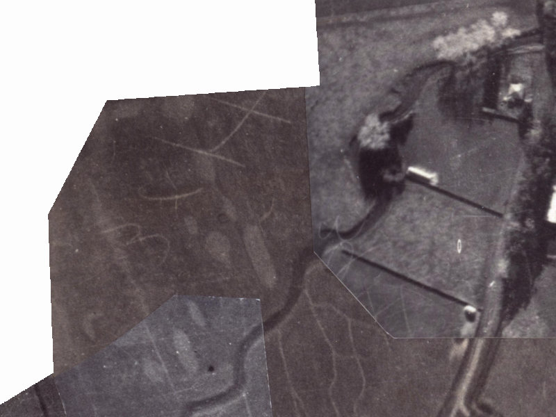 Waiau Street from the air, 1925-1929