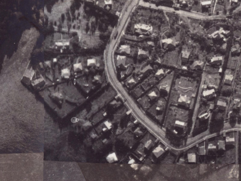 73 Hackthorne Road from the air, 1925-1929