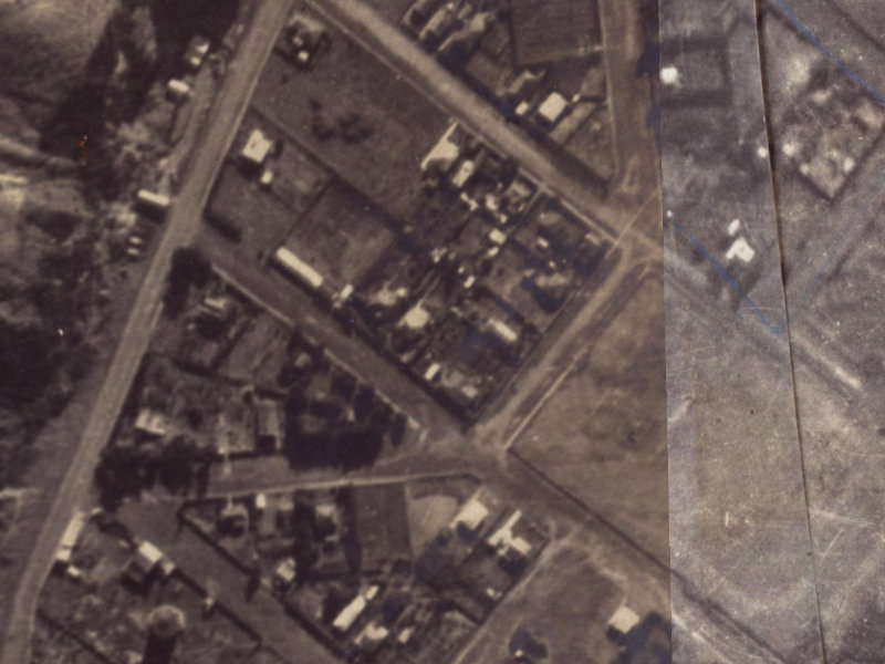 11 Campbell Street from the air, 1925-1929