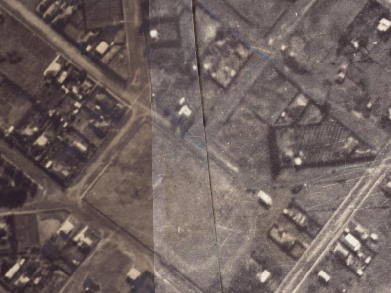 23 Van Asch Street from the air, 1925-1929