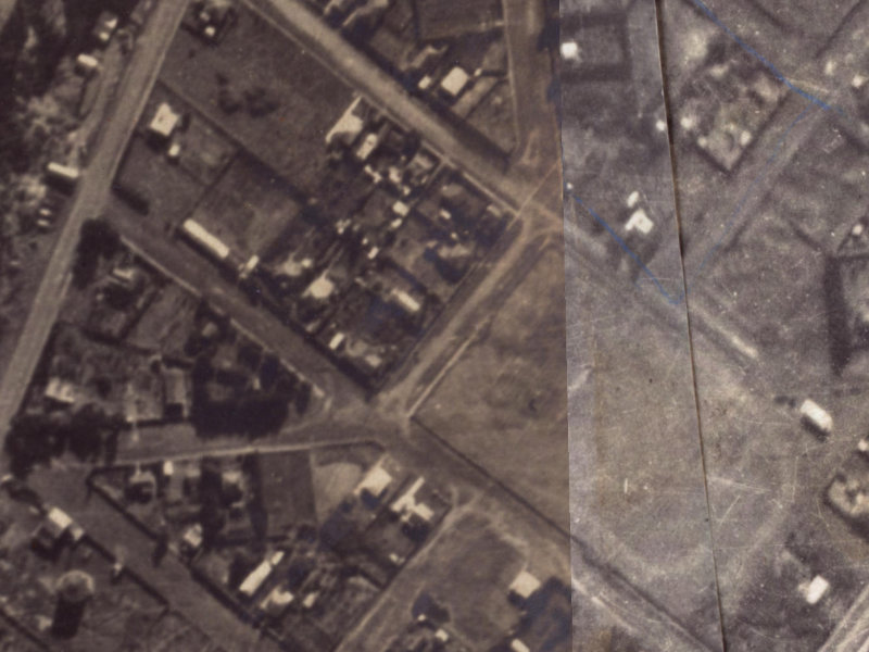 Saint Leonards Square from the air, 1925-1929