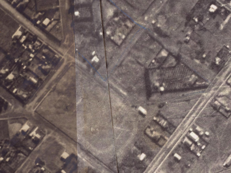 19 Denman Street from the air, 1925-1929