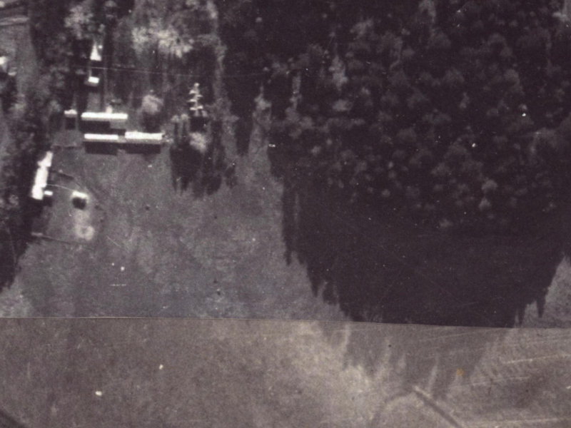 47 Shalamar Drive from the air, 1925-1929