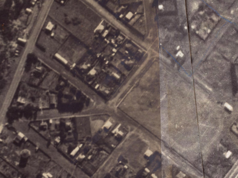 6B St Leonards Sq from the air, 1925-1929