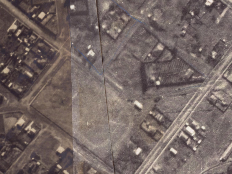 25 Denman Street from the air, 1925-1929