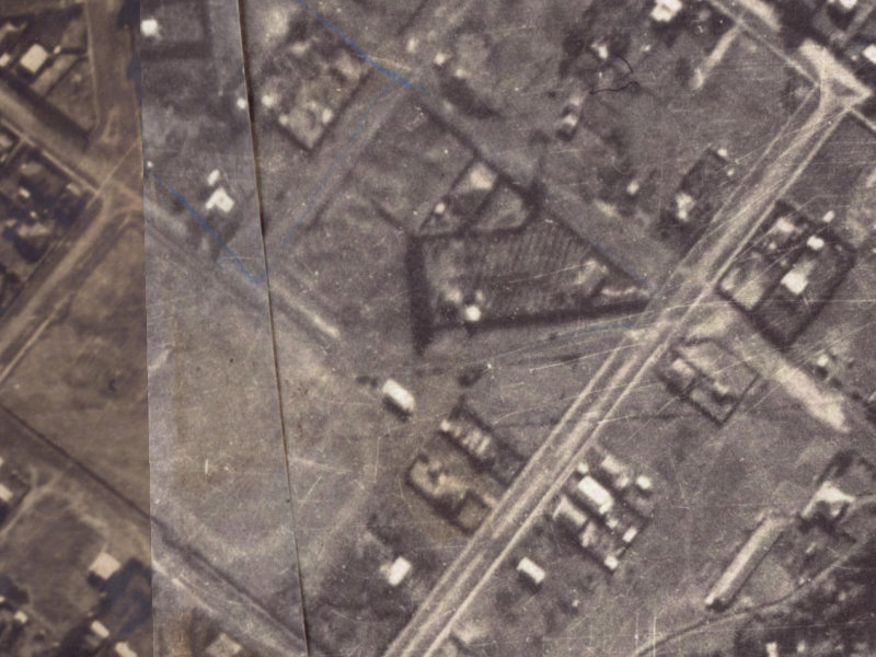 13 Duncan Street from the air, 1925-1929