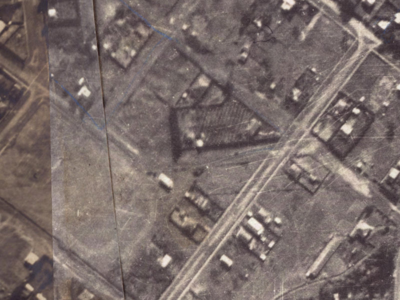 15A Duncan Street from the air, 1925-1929