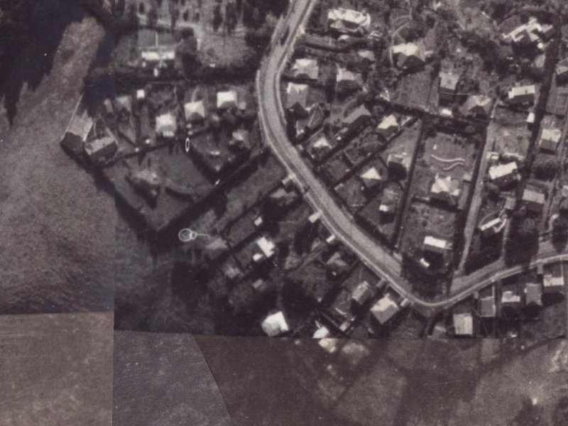 78B Hackthorne Road from the air, 1925-1929