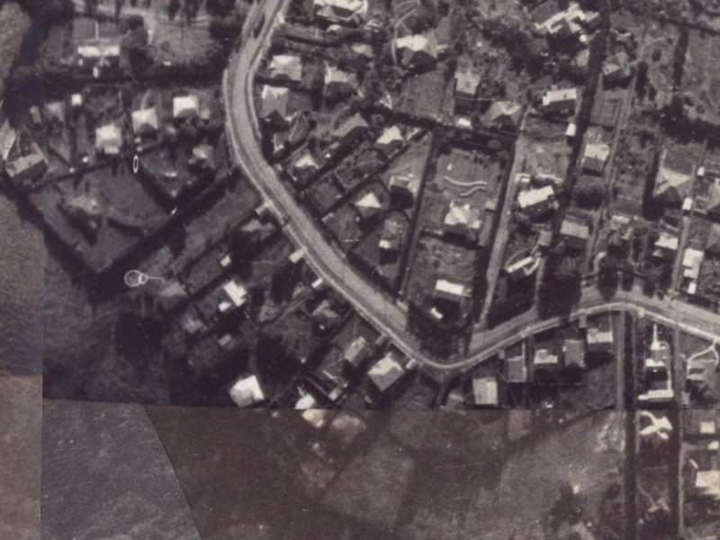 79 Hackthorne Road from the air, 1925-1929