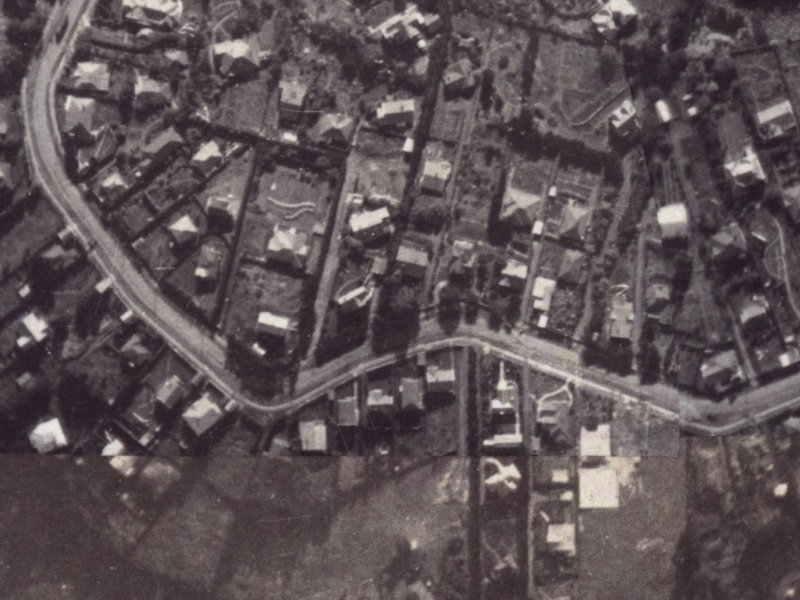 91A Hackthorne Road from the air, 1925-1929