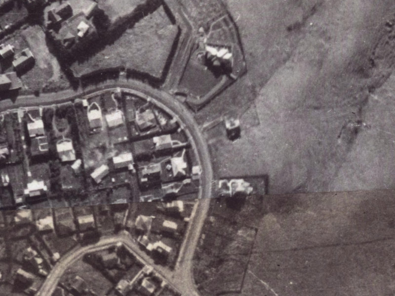 149A Hackthorne Road from the air, 1925-1929