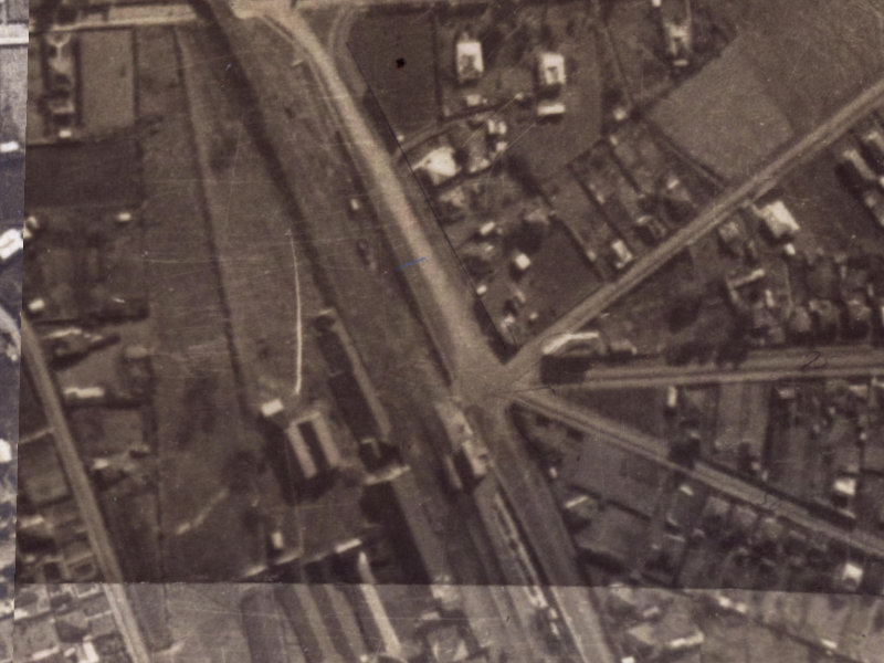 18 Station Road from the air, 1925-1929