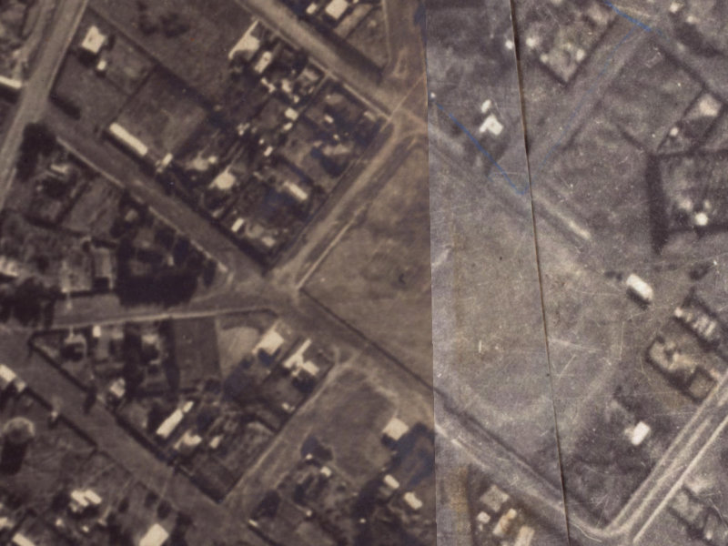 Duncan Street from the air, 1925-1929
