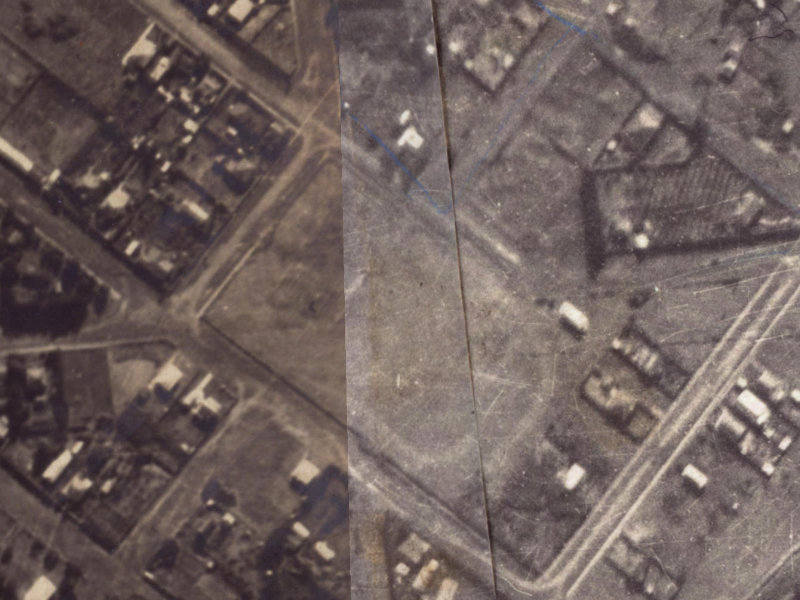 25 Campbel Street from the air, 1925-1929