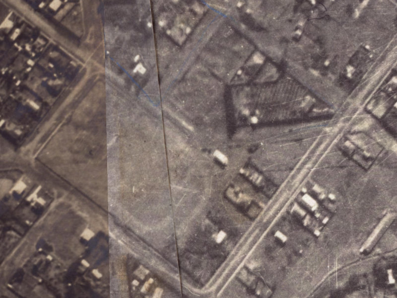 11 Duncan Street from the air, 1925-1929